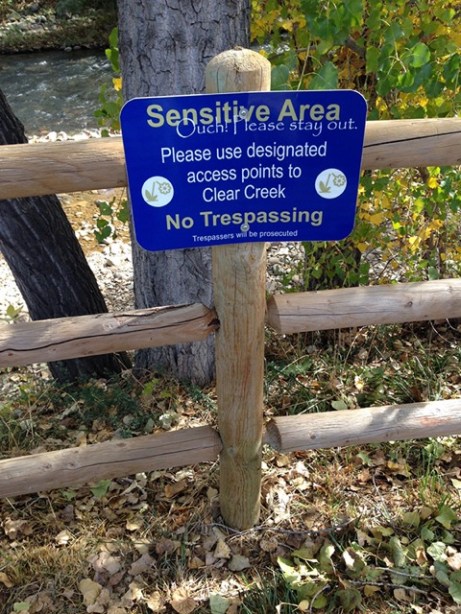 sensitive sign smaller
